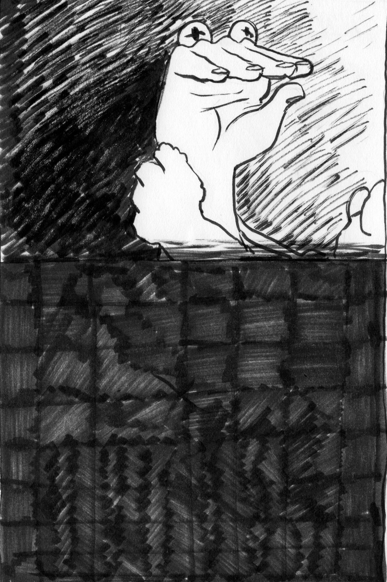 They embrace and the image fades to black.